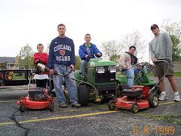 Mowers at the ready!
